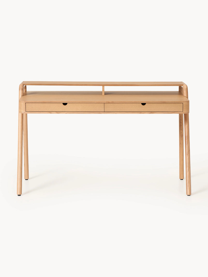 Adel Çekmeceli Ahşap Çalışma Masası Dişbudak