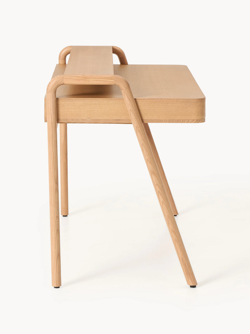 Adel Çekmeceli Ahşap Çalışma Masası Dişbudak