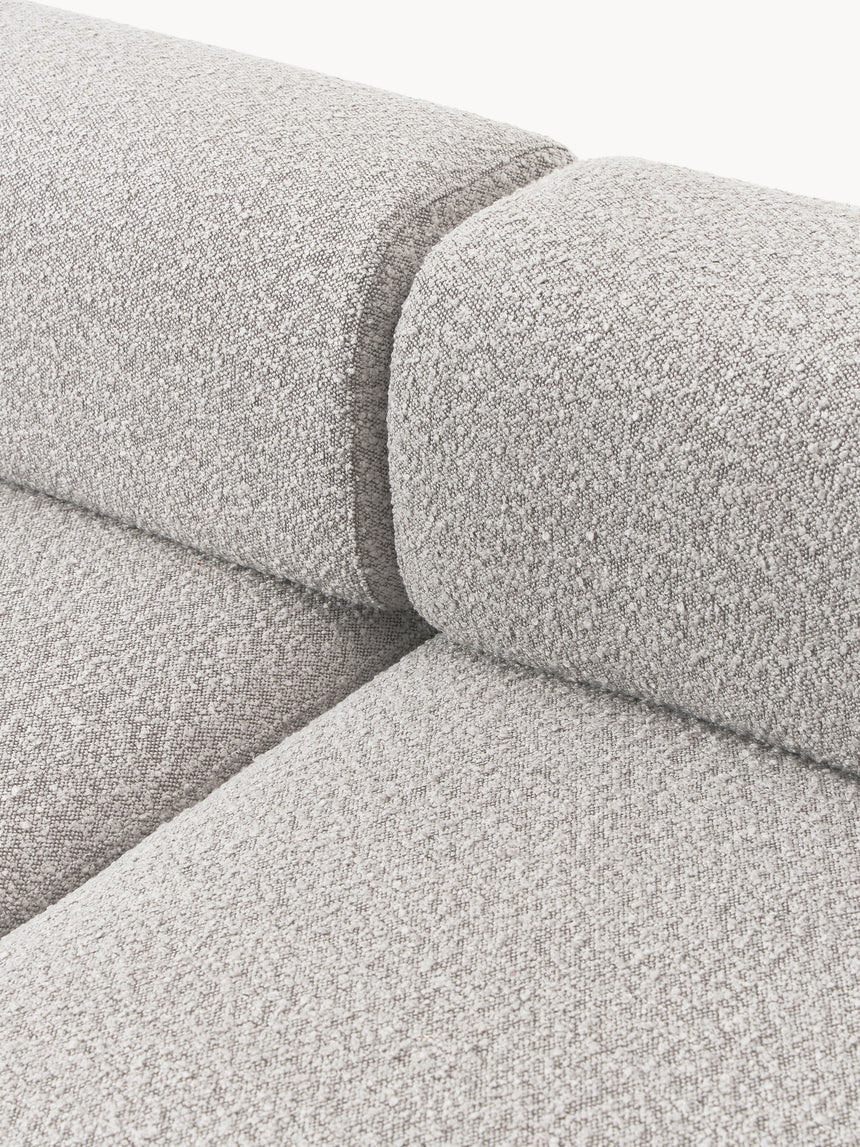 Apple Üçlü Koltuk Gri Bukle