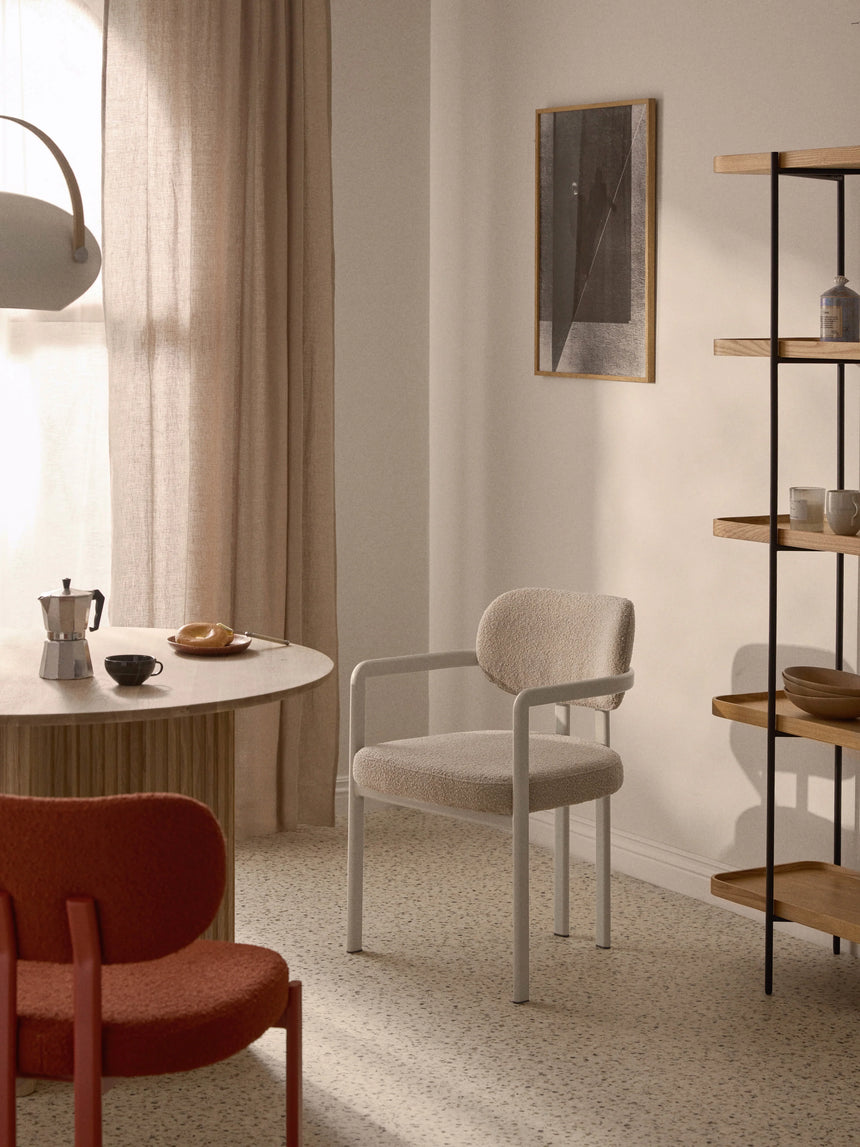 Austral Metal Sandalye Bej Bukle Bej Ayaklı