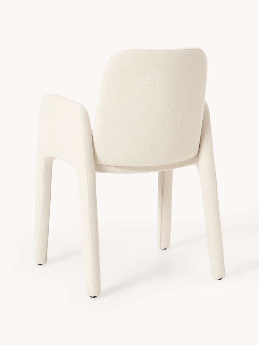 Badoo Kumaş Sandalye Açık Bej Keten