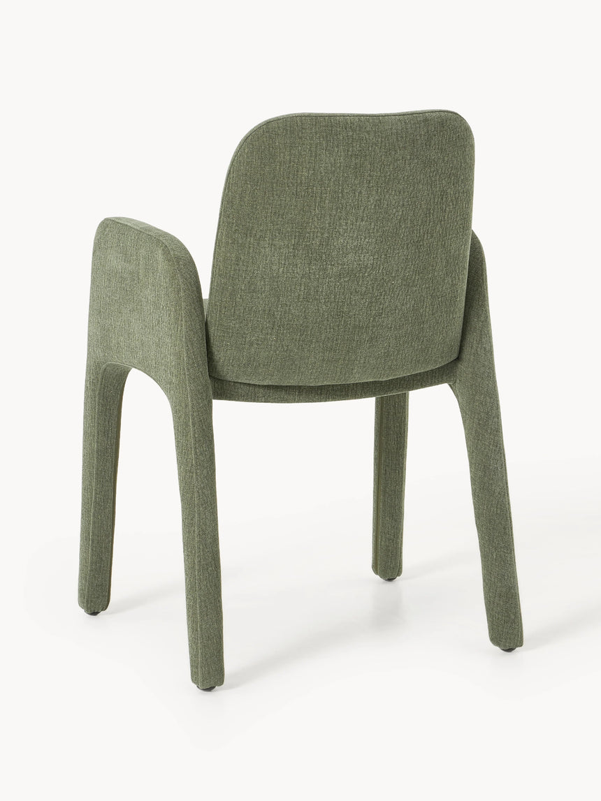 Badoo Kumaş Sandalye Zeytin Yeşili Keten