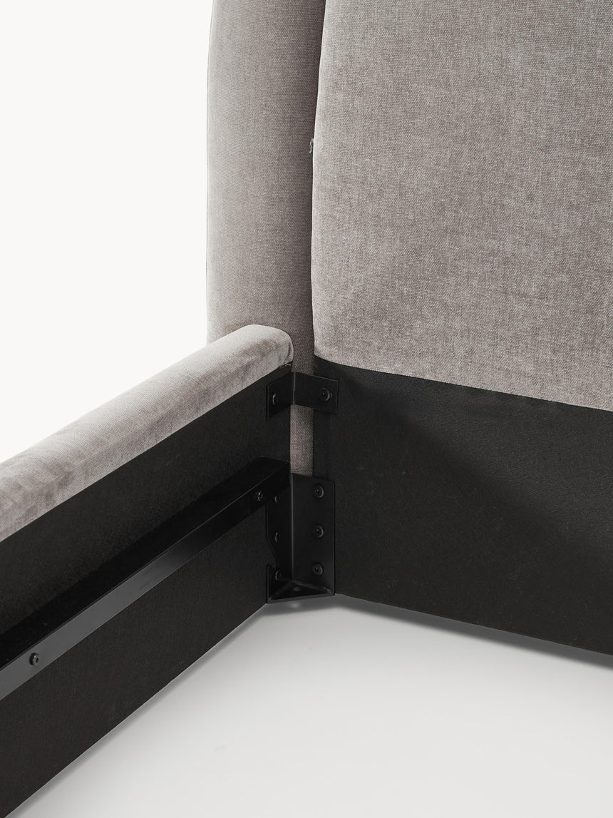 Beko Çift Kişilik Karyola Gri