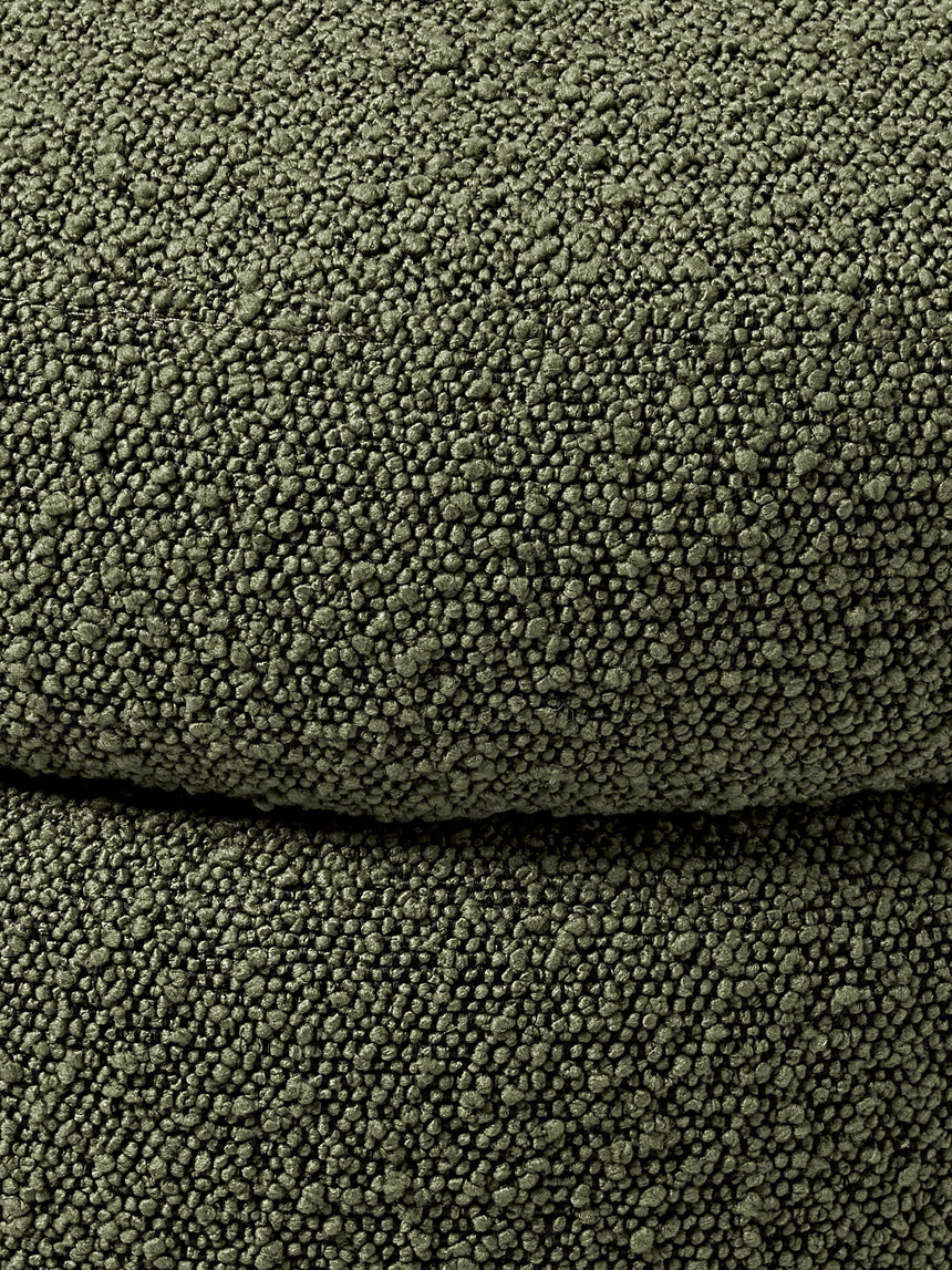 Beko Elips Sandık Puf Yeşil Bukle