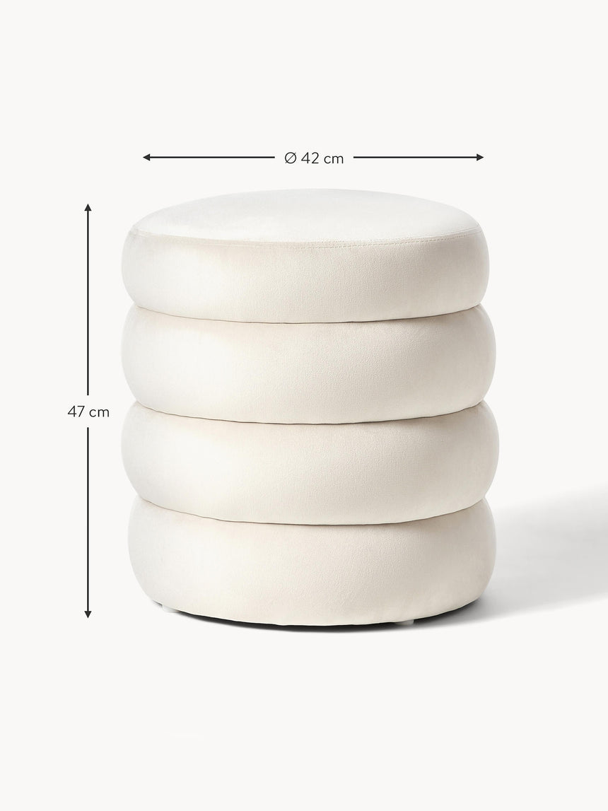 Beko Silindir Puf Krem