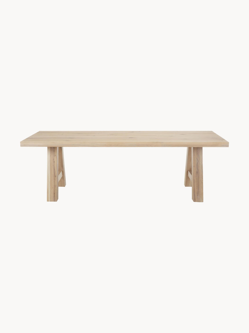 Bloom Ahşap Yemek Masası Açık Meşe