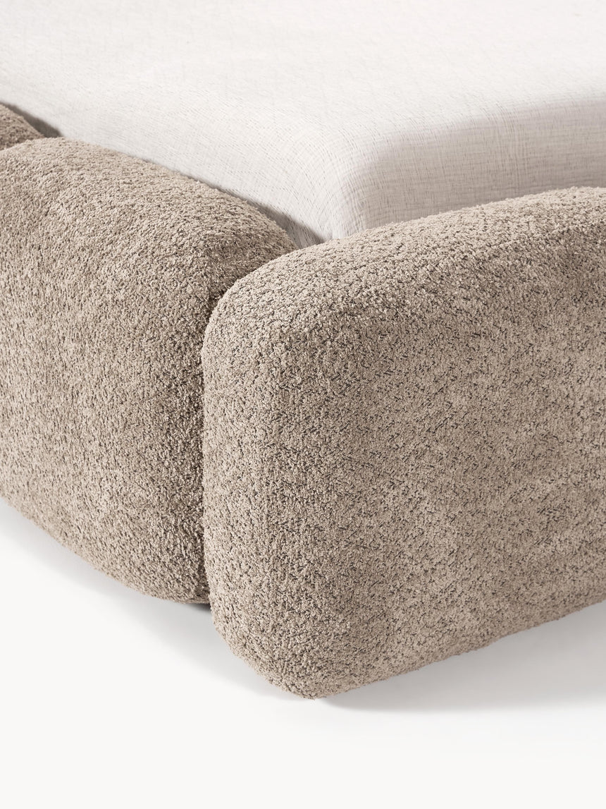 Bom Çift Kişilik Karyola Kahve Teddy