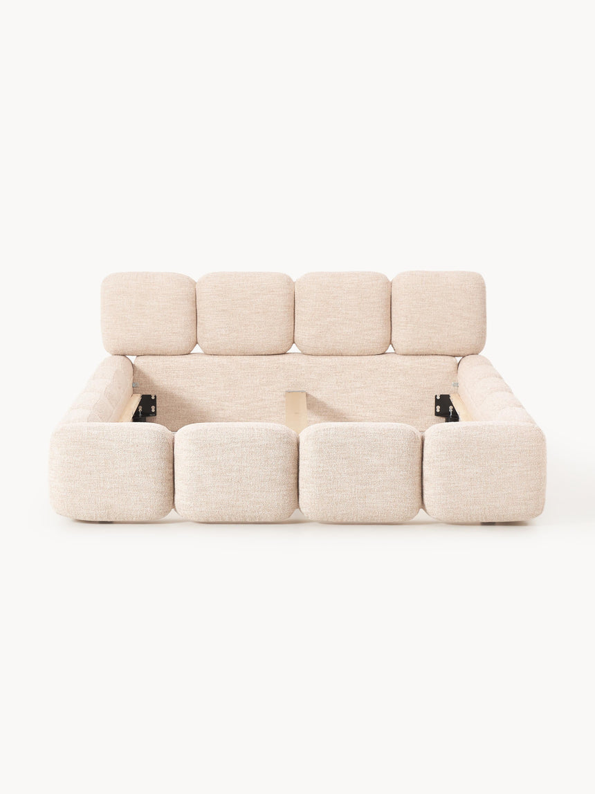 Bom Çift Kişilik Karyola Şeftali Bukle