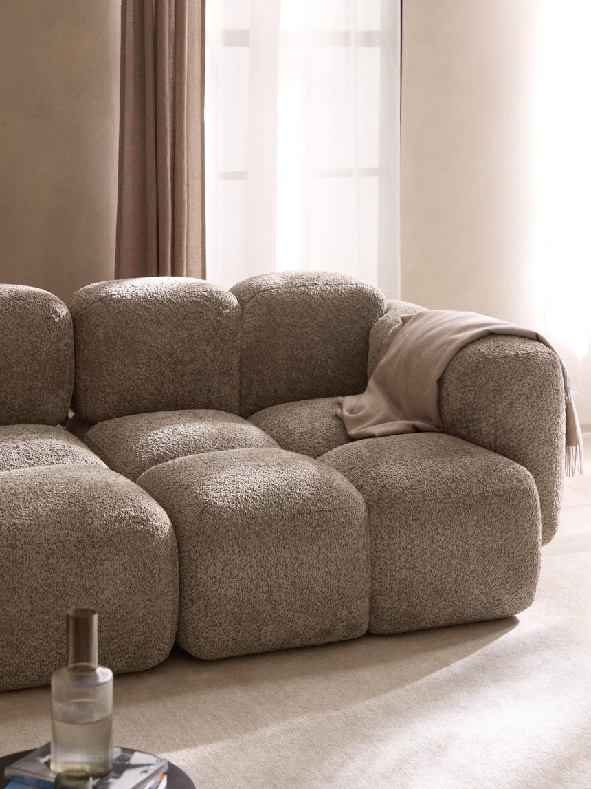 Bom Dörtlü Koltuk Kahve Teddy