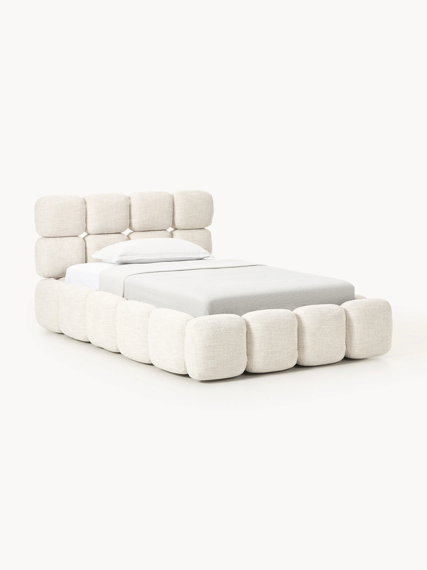 Bom Plus Tek Kişilik Karyola Açık Bej Bukle