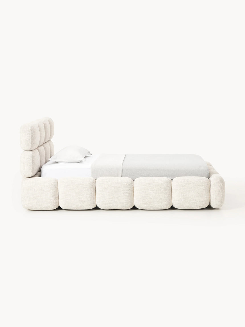 Bom Plus Tek Kişilik Karyola Açık Bej Bukle