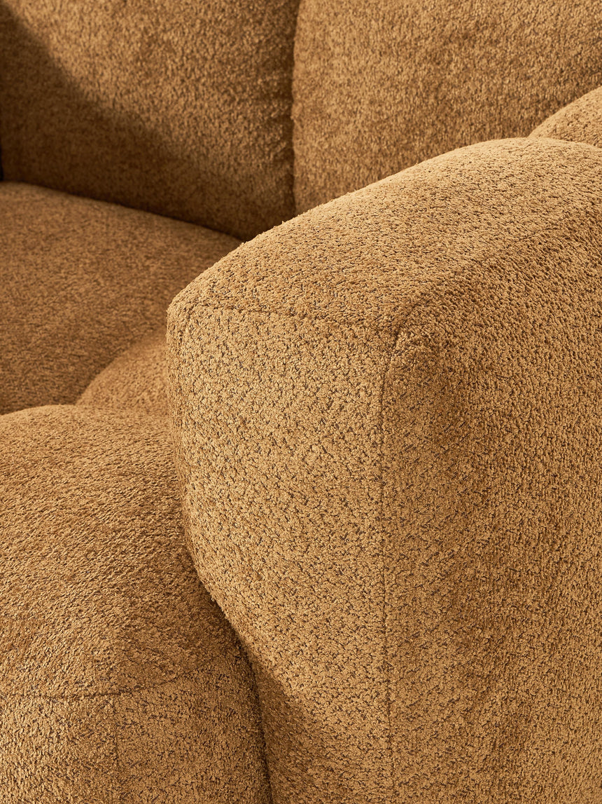 Bom Tekli Koltuk Hardal Teddy