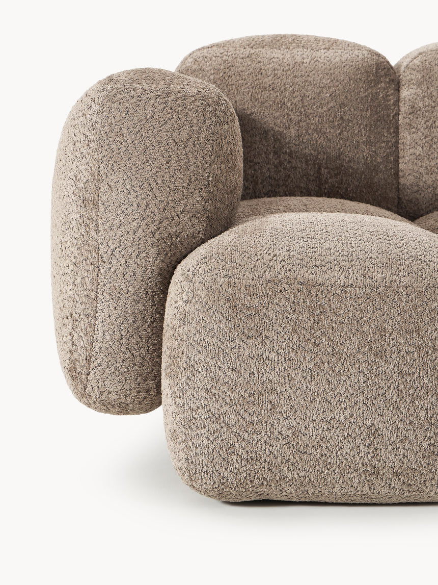 Bom Üçlü Koltuk Kahve Teddy