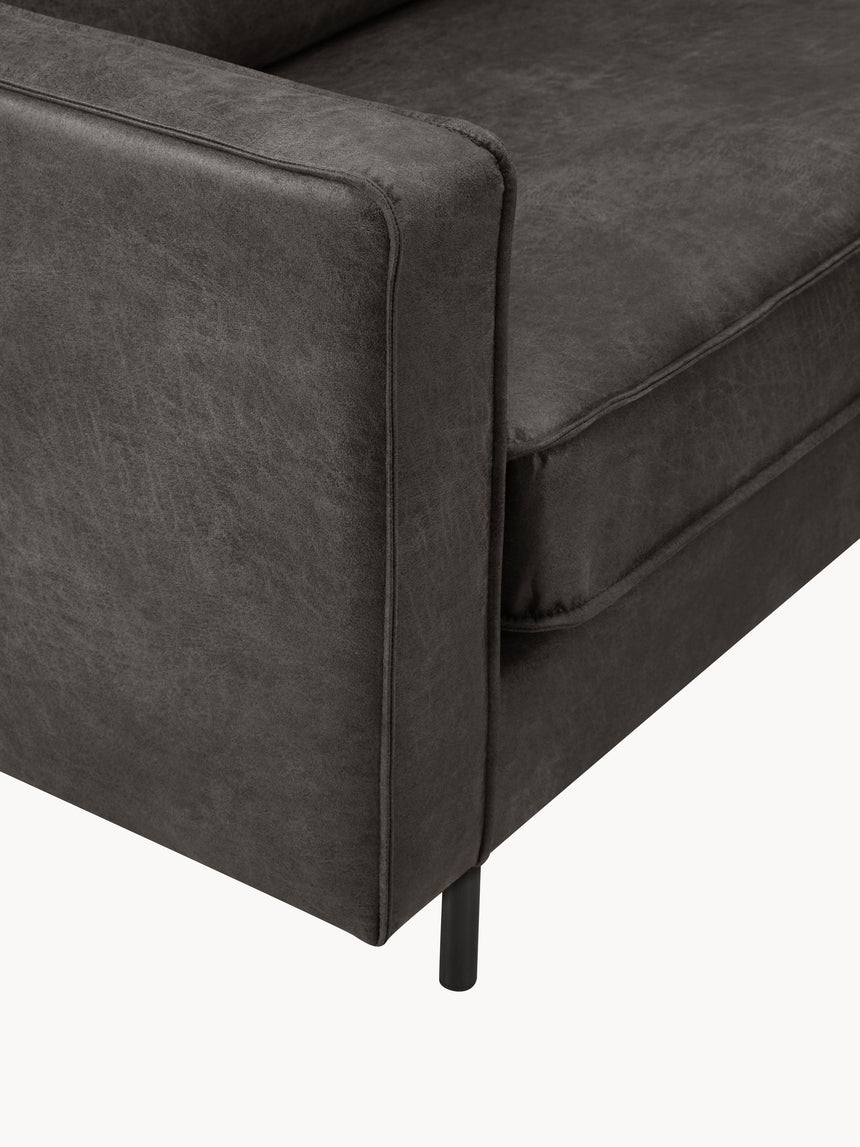 Brooks Big Köşe Koltuk Gri Kahve