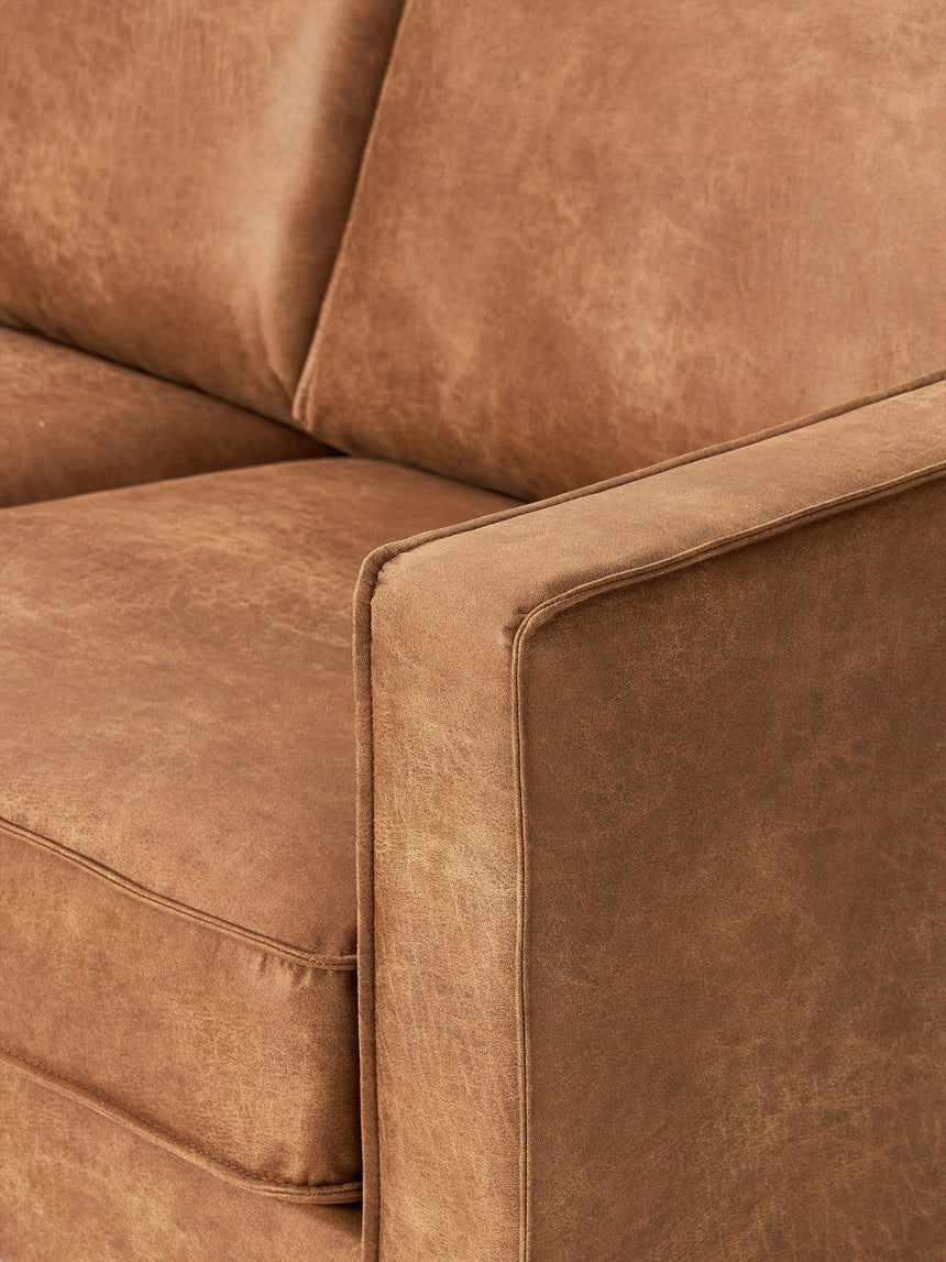 Brooks İkili Koltuk Taba Kahve