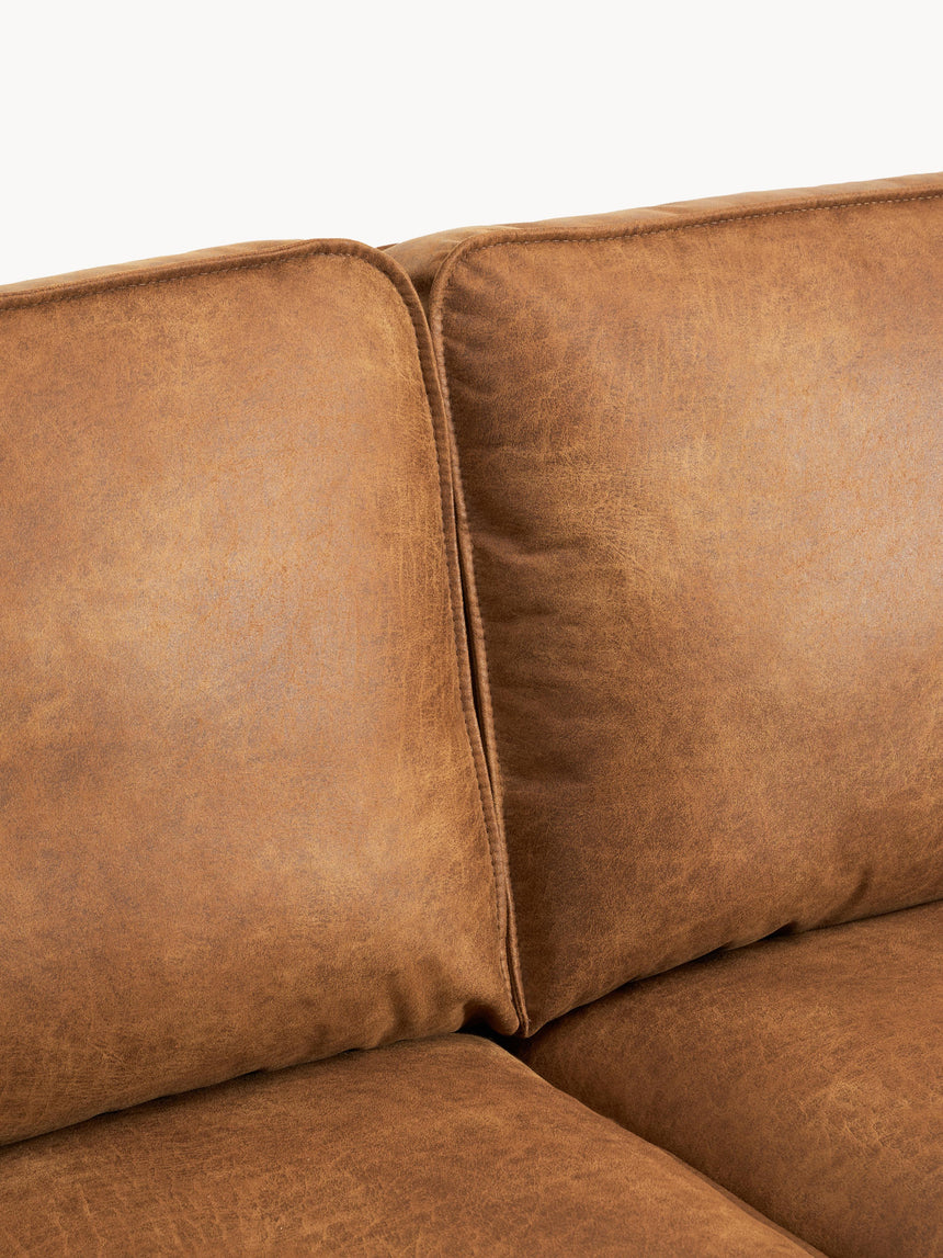 Brooks Köşe Koltuk Taba Kahve