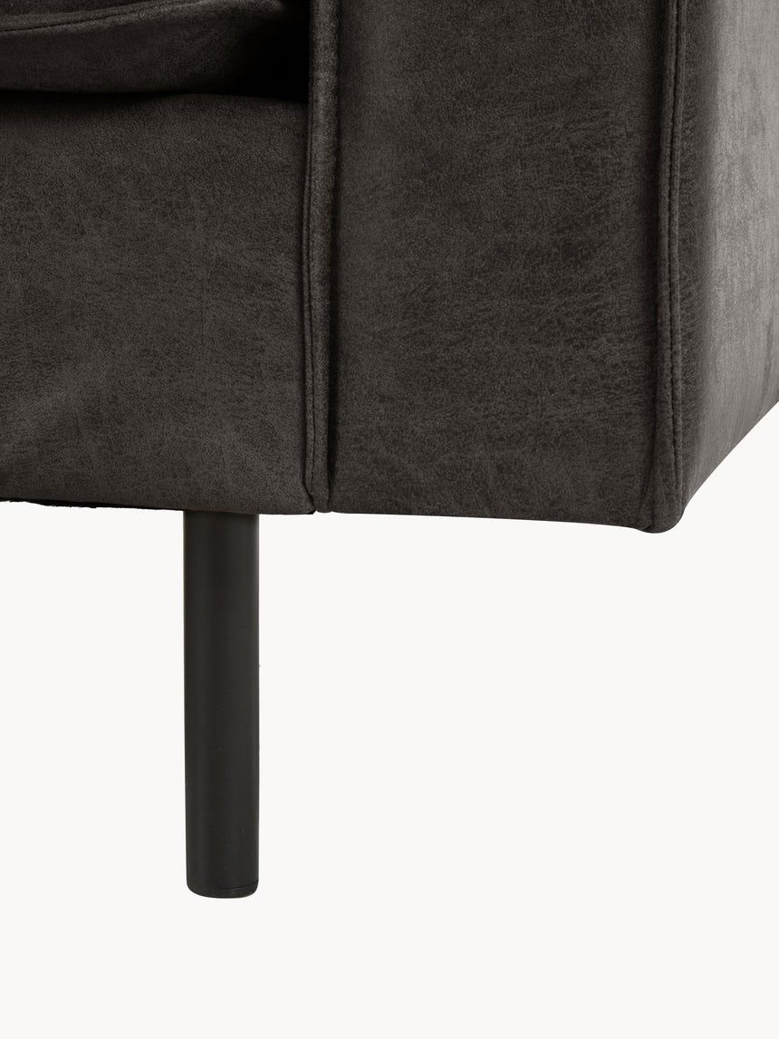 Brooks Large Köşe Koltuk Gri Kahve