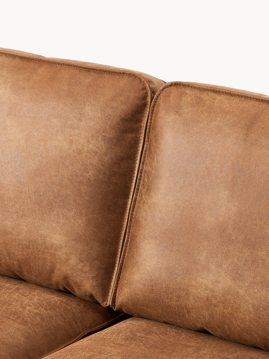 Brooks Large Köşe Koltuk Taba Kahve