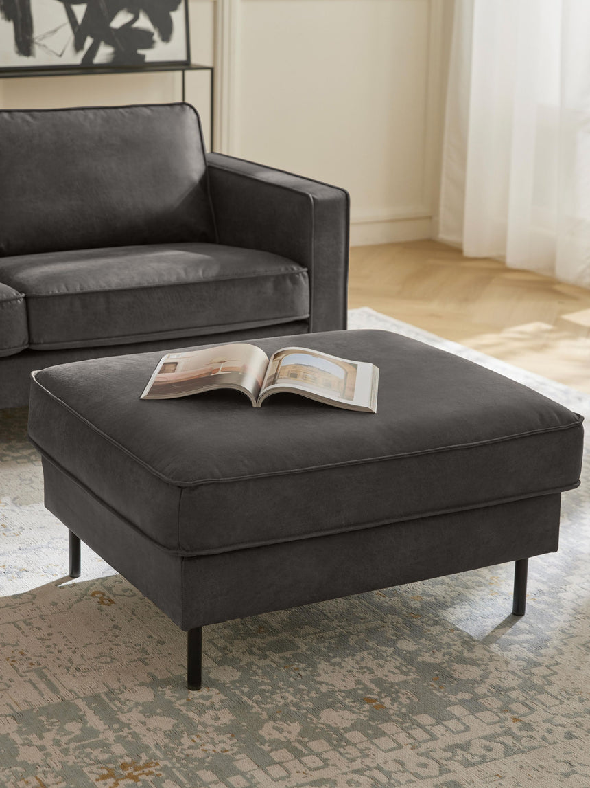 Brooks Puf Gri Kahve