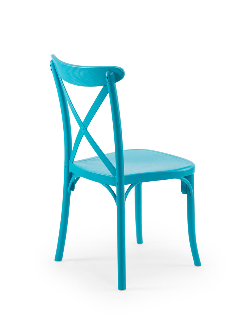 Capri Polipropilen Sandalye Turkuaz