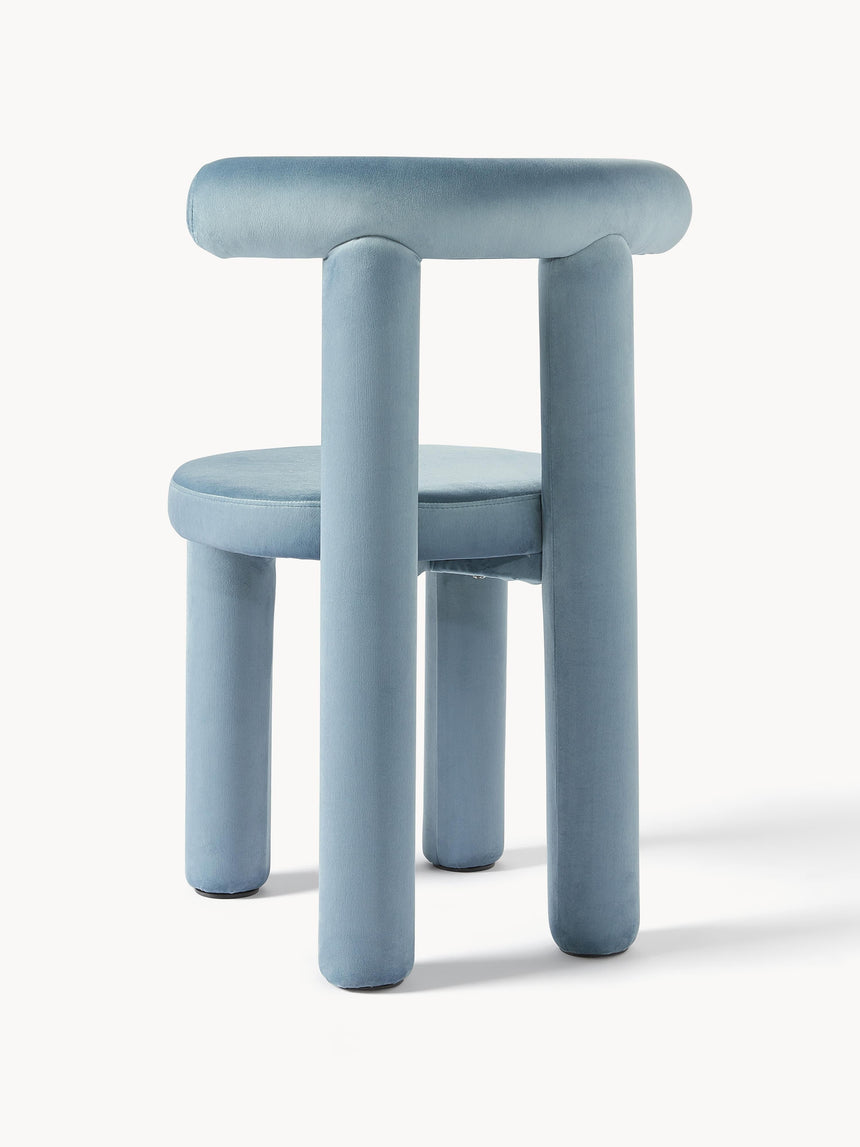 Clio Kumaş Sandalye Açık Mavi