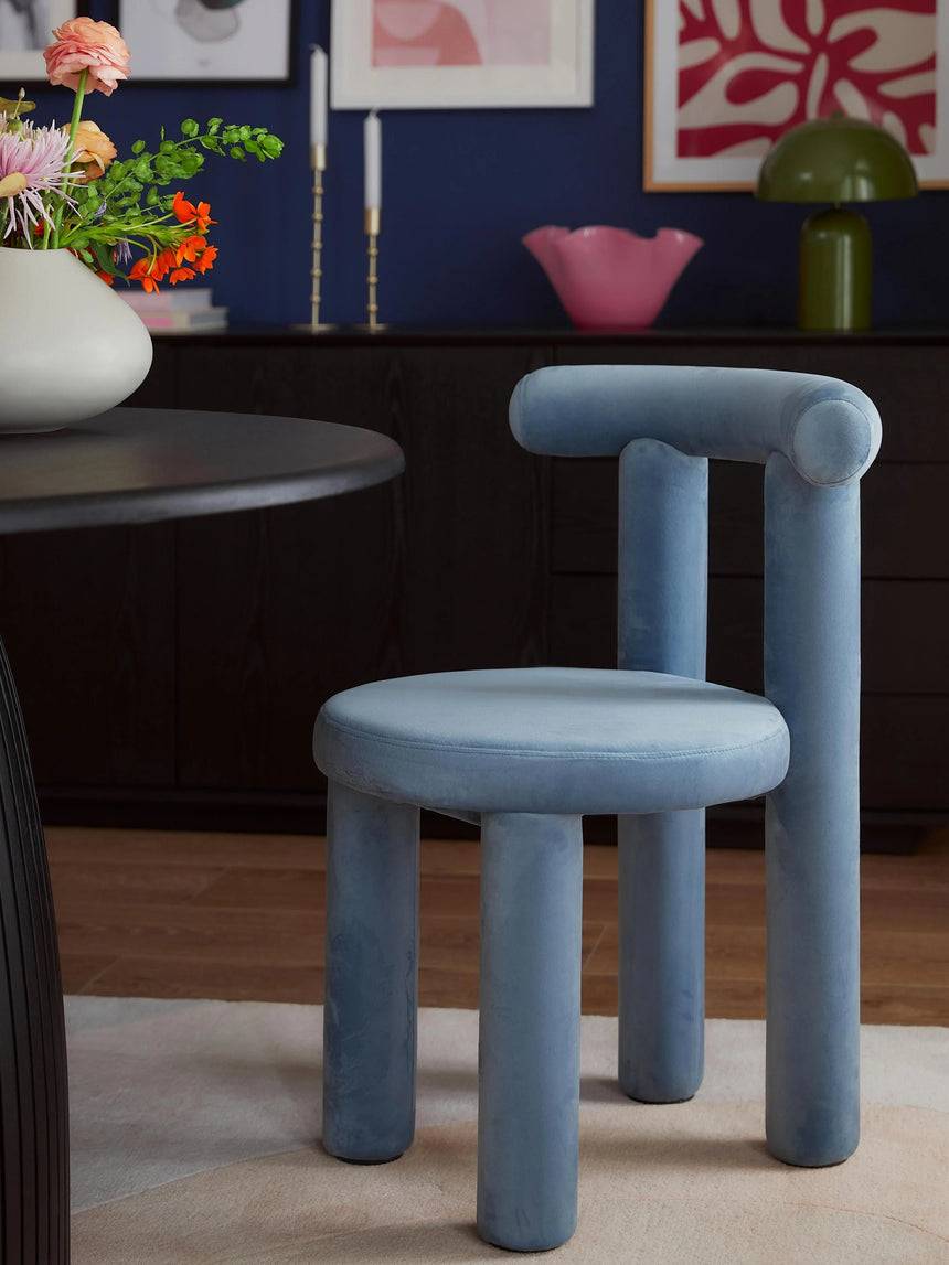 Clio Kumaş Sandalye Açık Mavi