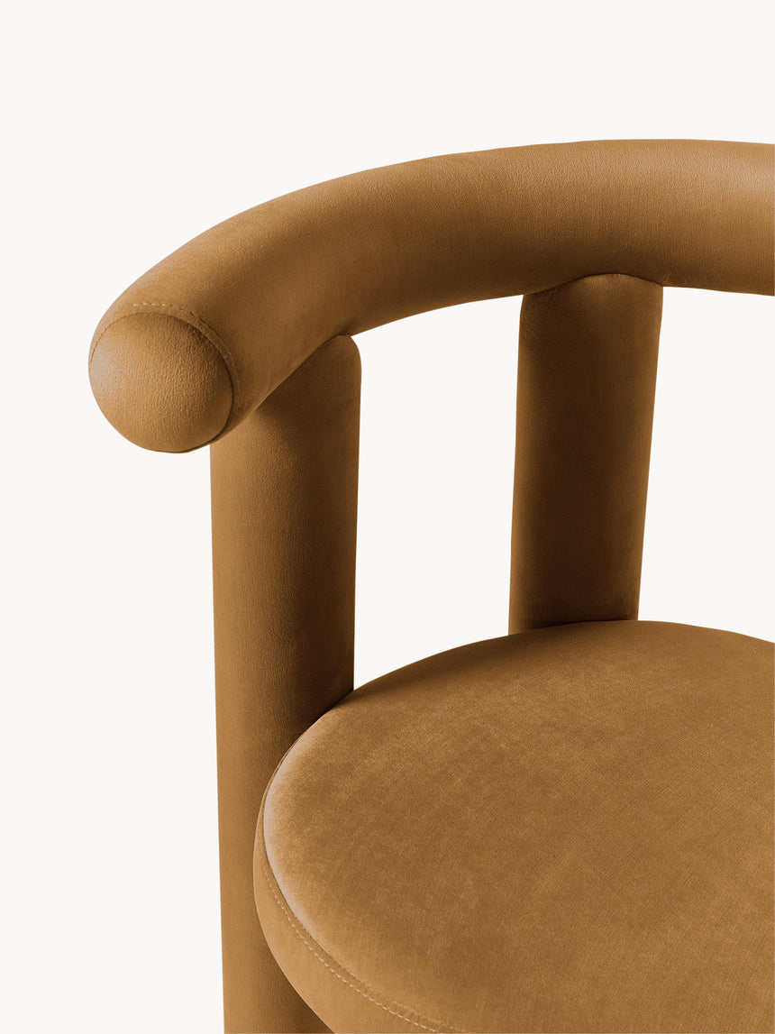 Clio Kumaş Sandalye Kahve