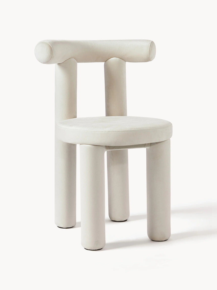 Clio Kumaş Sandalye Krem