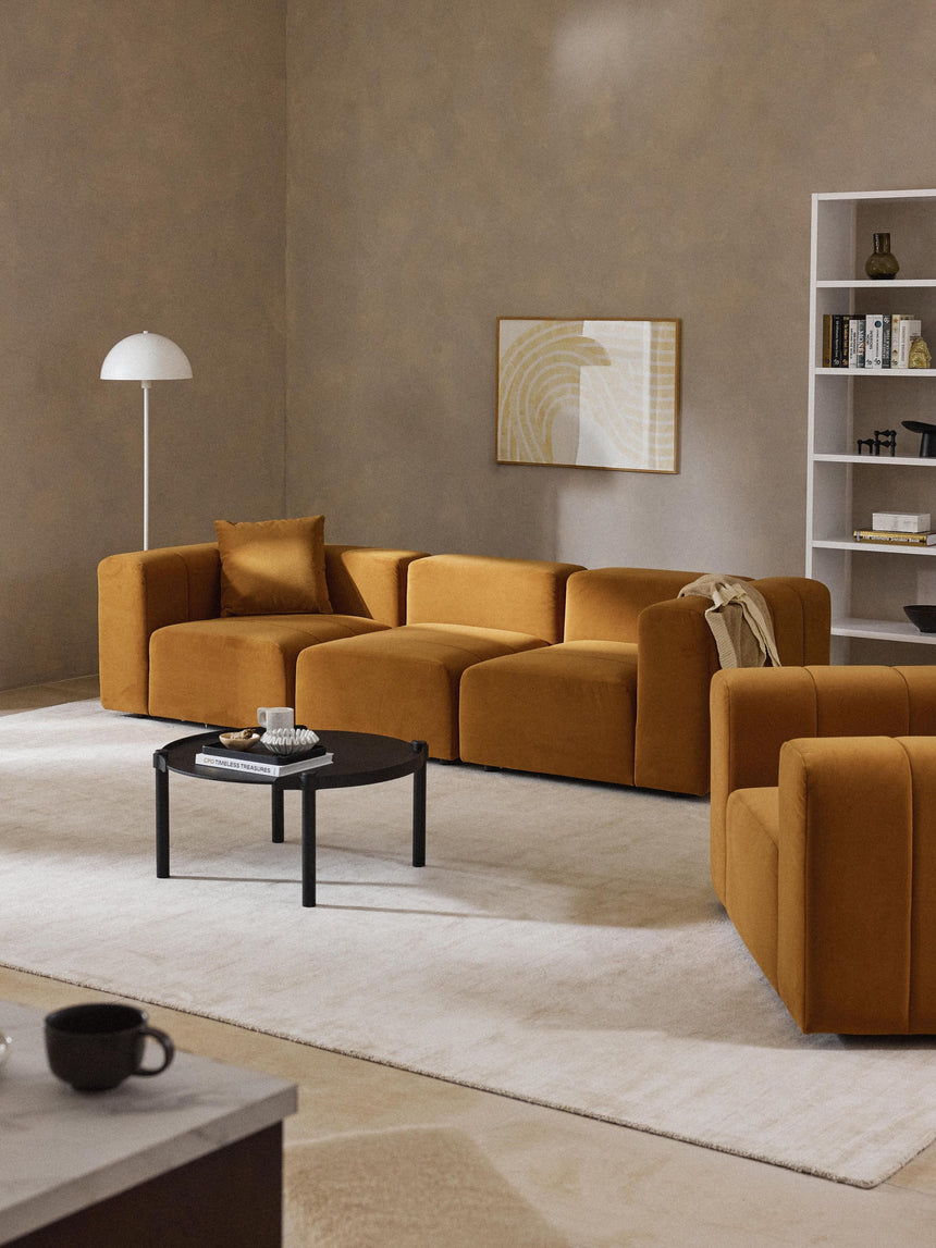 Deko Dörtlü Koltuk Hardal Sarısı