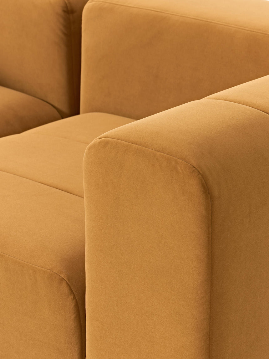 Deko Köşe Koltuk Hardal Sarısı