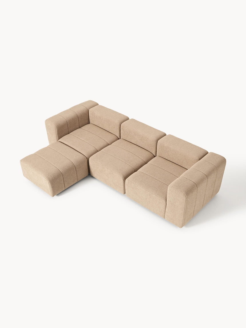 Deko Plus Köşe Koltuk Bej Bukle