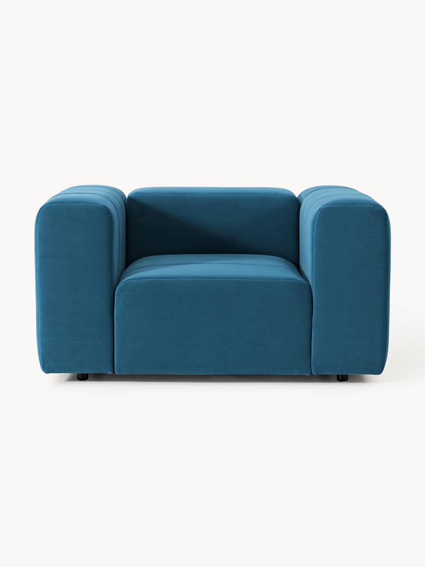 Deko Tekli Koltuk Petrol Mavisi