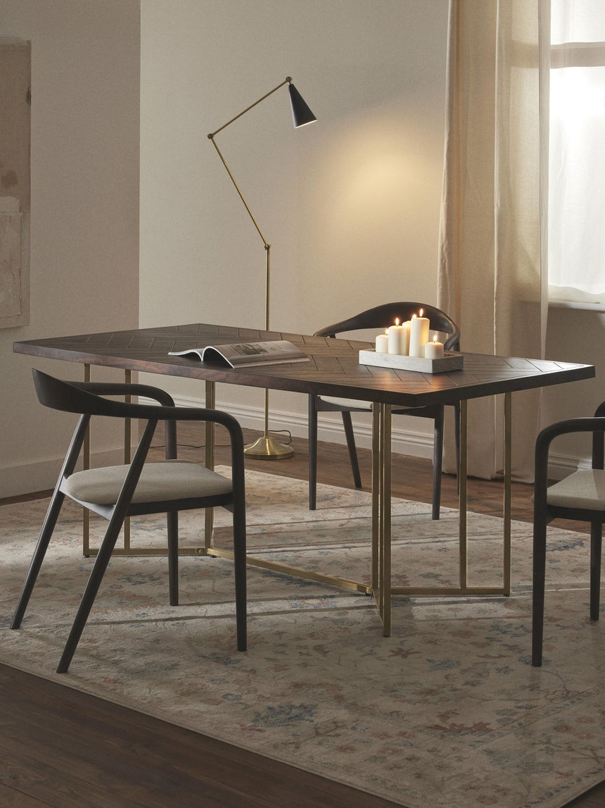 Elit Ahşap Yemek Masası Ceviz