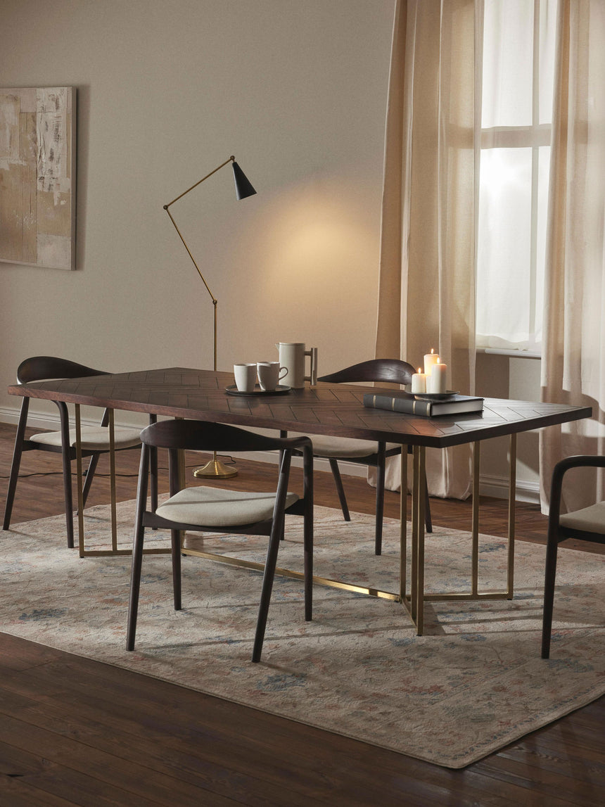 Elit Ahşap Yemek Masası Ceviz