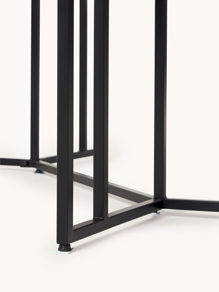 Elit Ahşap Yemek Masası Siyah