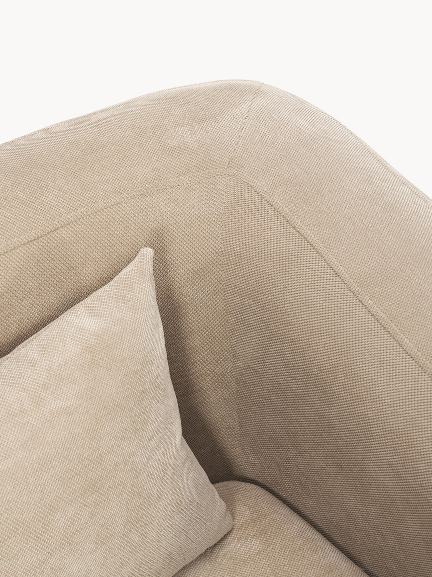 Fara Yataklı İkili Koltuk Bej