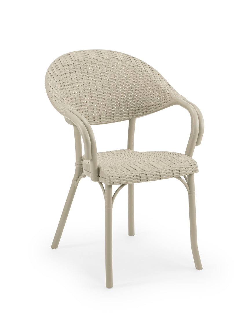 Flash R Polipropilen Sandalye Bej