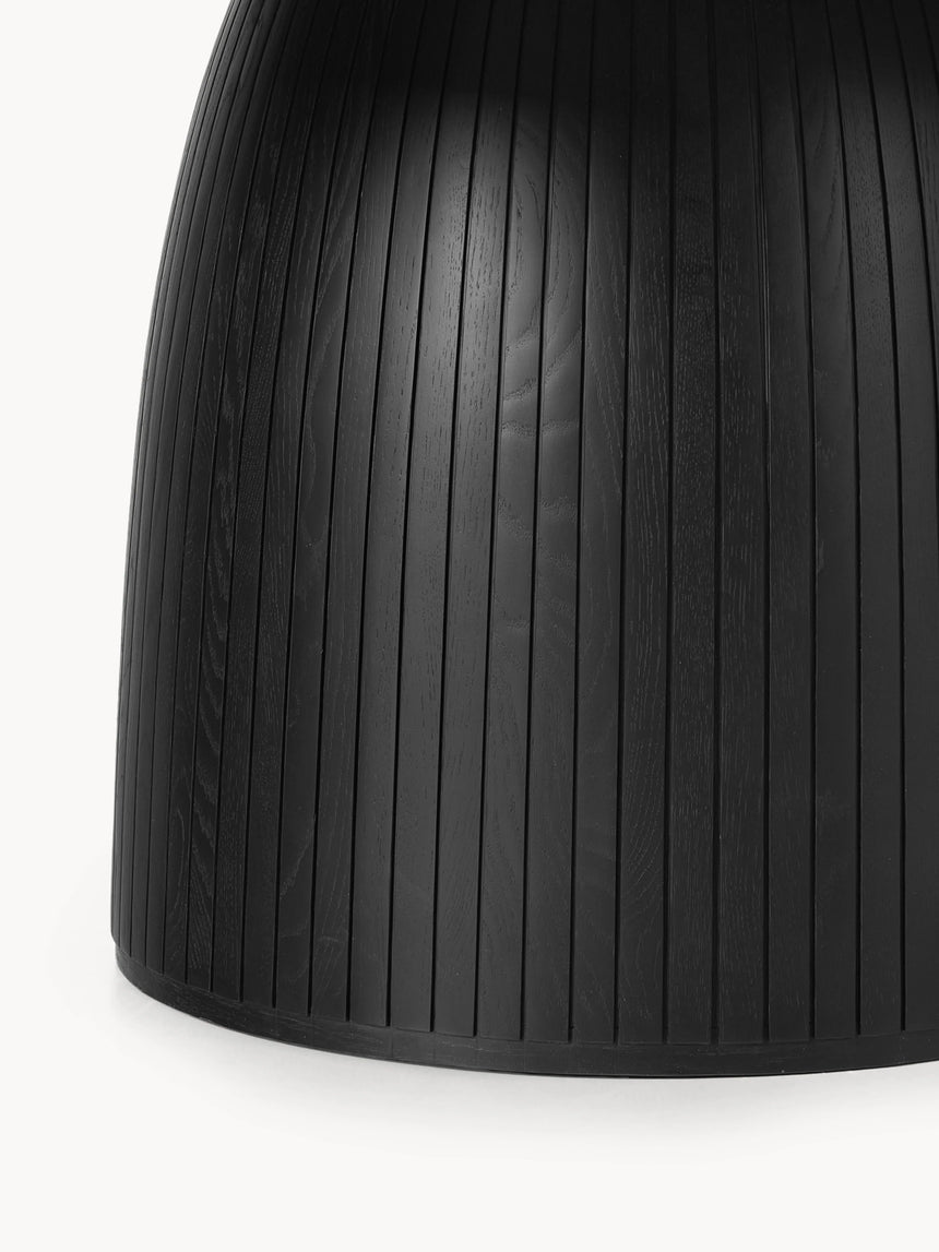 Fold Yuvarlak Ahşap Yemek Masası Siyah