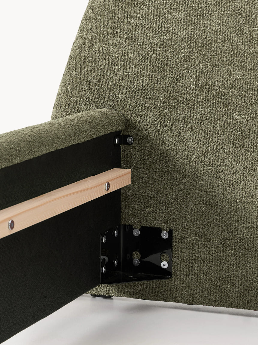 Giuletta Çift Kişilik Karyola Yeşil Bukle