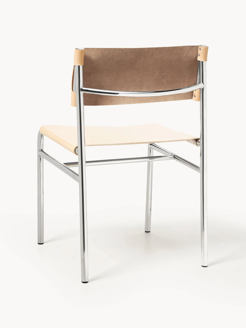 Jira Deri Sandalye Açık Bej