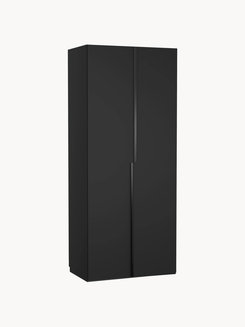 Lan İki Kapılı Modül Gardırop Siyah