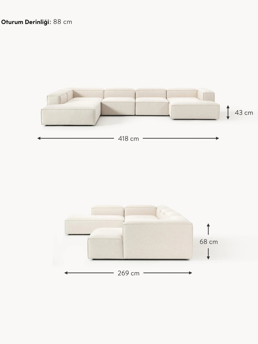 Lego Big Köşe Koltuk Açık Bej