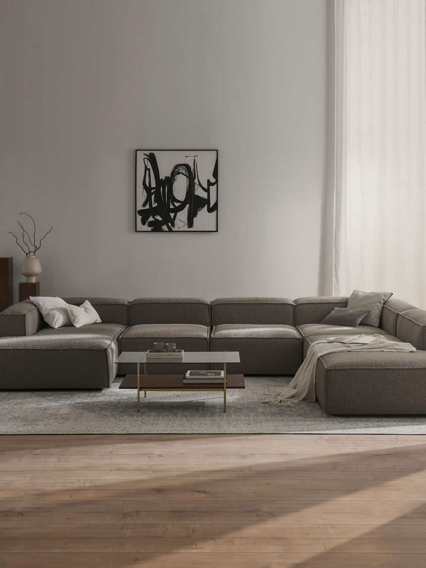 Lego Big Köşe Koltuk Koyu Gri Bukle