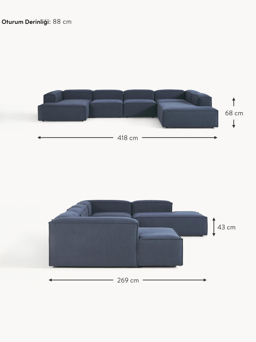 Lego Big Köşe Koltuk Koyu Mavi