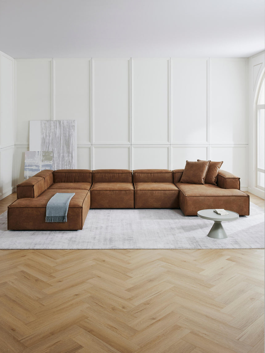 Lego Big Köşe Koltuk Taba Kahve