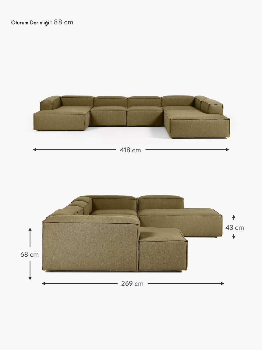 Lego Big Köşe Koltuk Yeşil