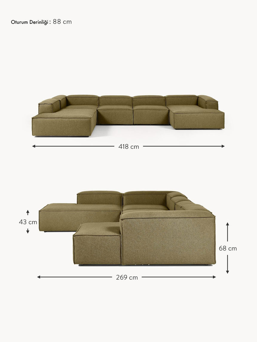 Lego Big Köşe Koltuk Yeşil