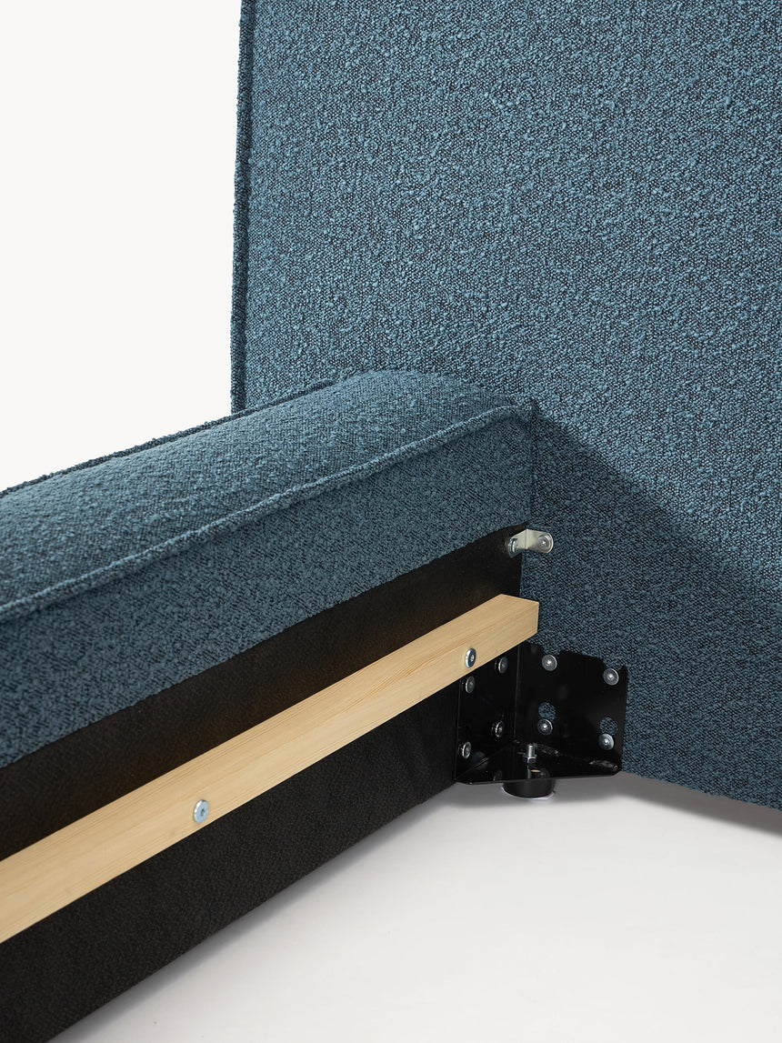 Lego Çift Kişilik Karyola Gri Mavi Bukle