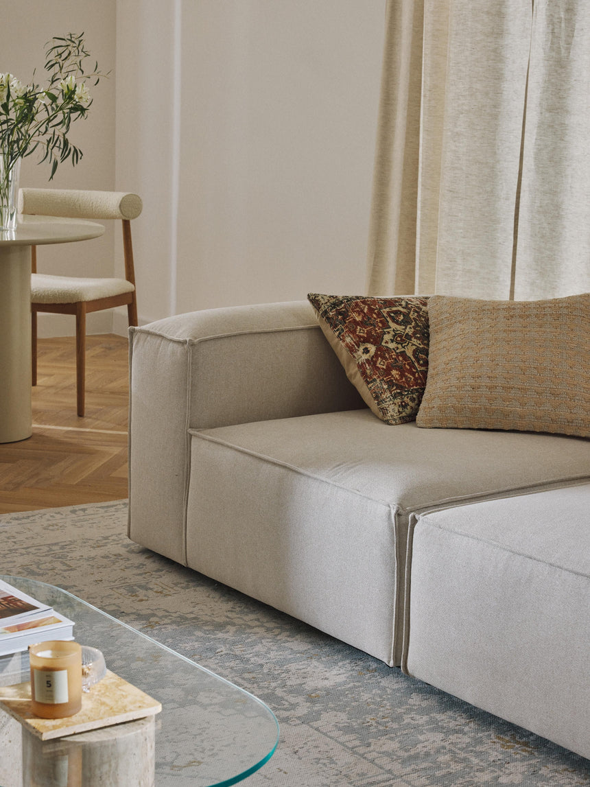 Lego Dörtlü Koltuk Kırık Beyaz