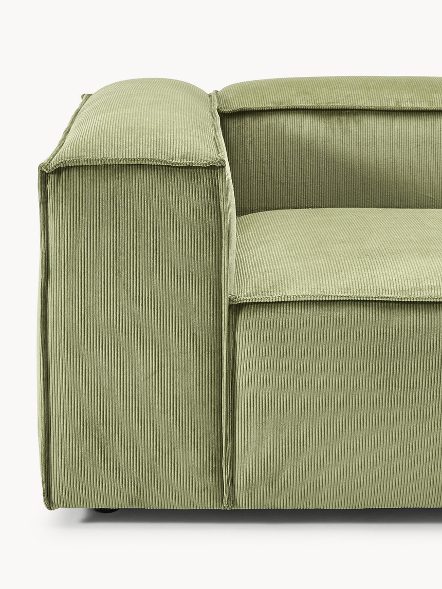 Lego Dörtlü Koltuk Zeytin Yeşili Fitilli